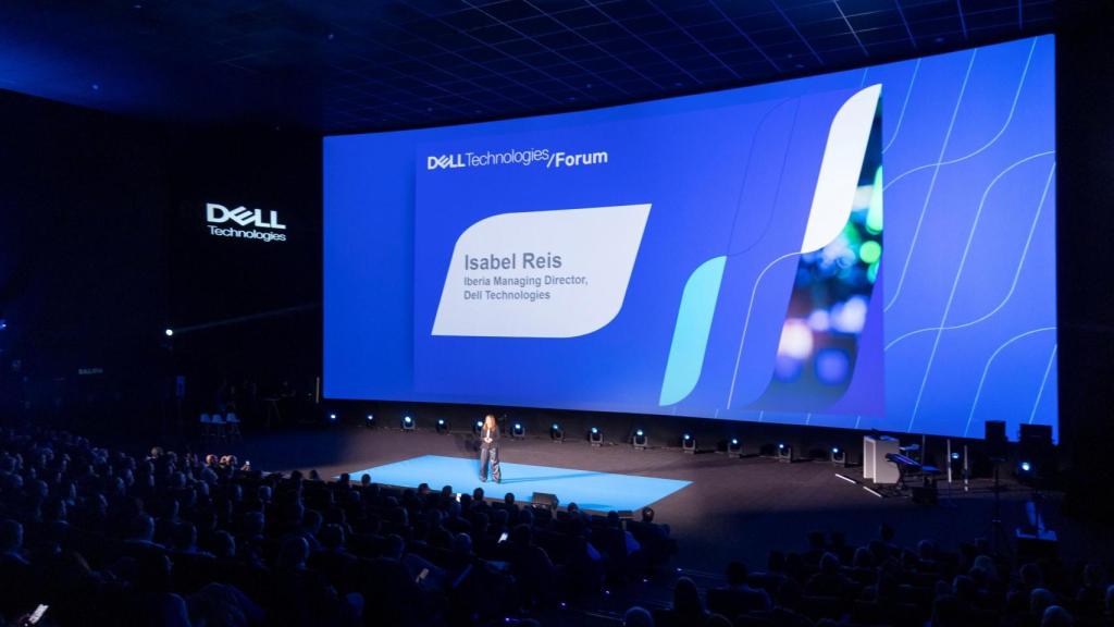 Isabel Reis, directora general de Dell Technologies en España y Portugal, en el Forum de Madrid.