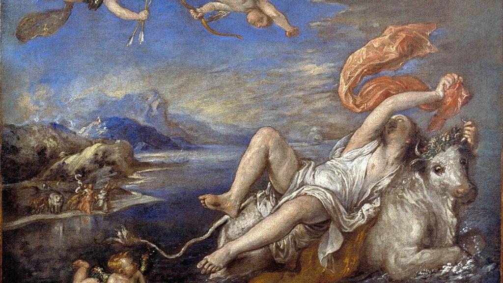 'El rapto de Europa', de Tiziano.