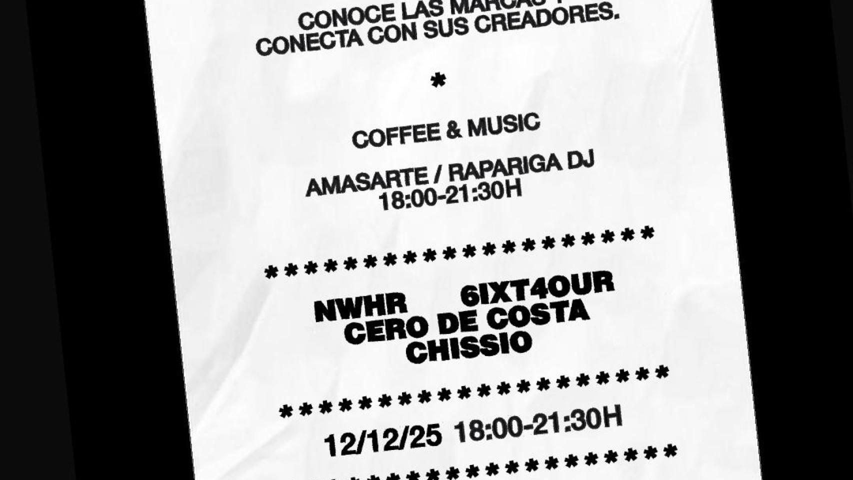 Imagen de la invitación al evento.