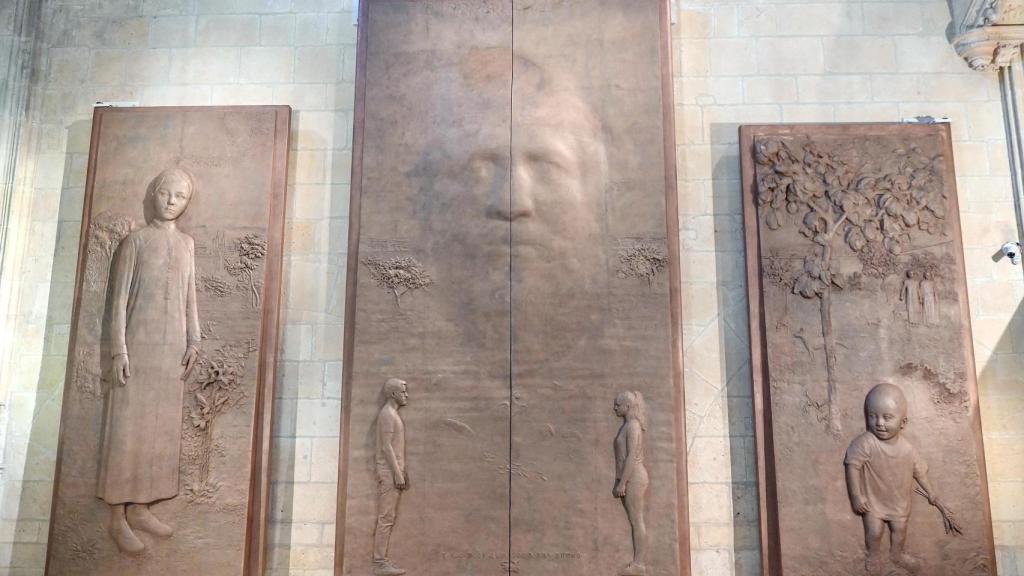 Las puertas de Antonio López en la Catedral de Burgos
