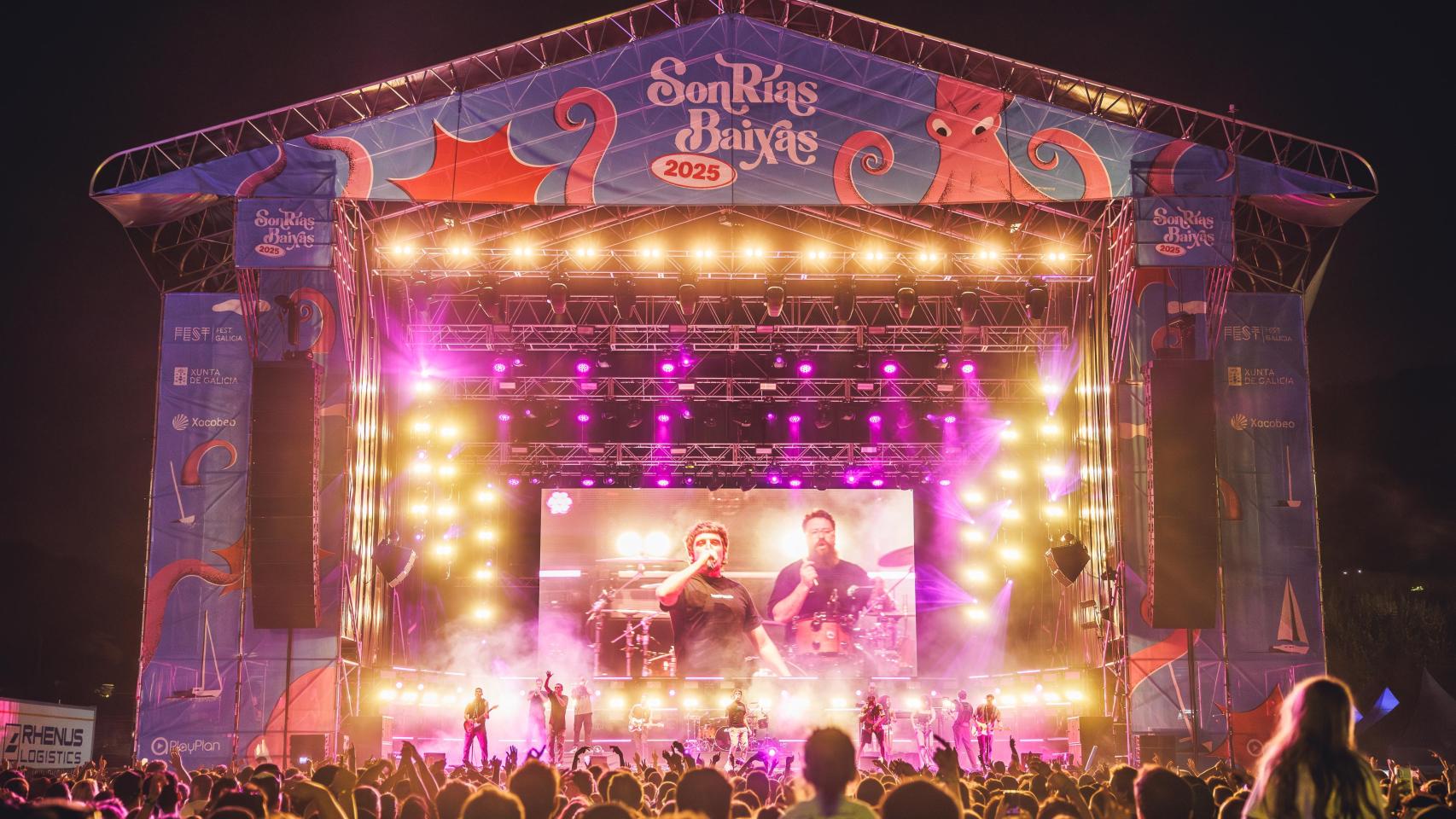 Imagen de la edición de 2025 del SonRías Baixas