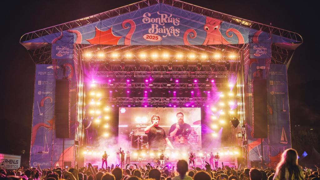 Imagen de la edición de 2025 del SonRías Baixas