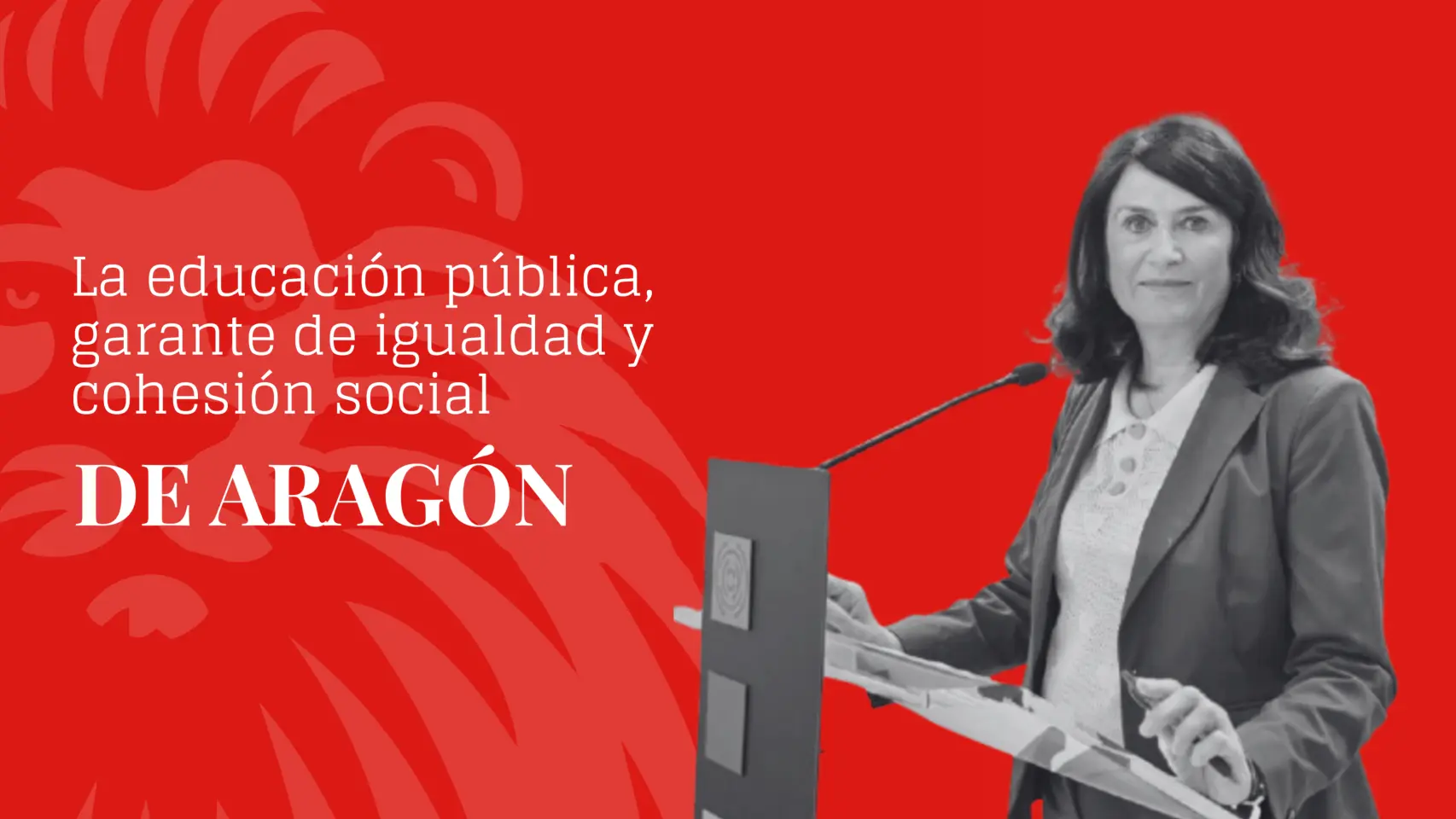 Por Isabel Lasobras, Secretaria General de Chunta Aragonesista.