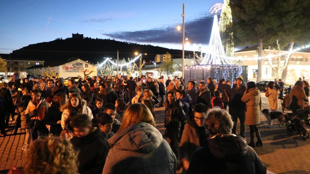 Presentación de la Navidad en Mequinenza.