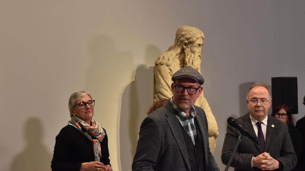 El exalcalde Martiño Noriega durante su intervención