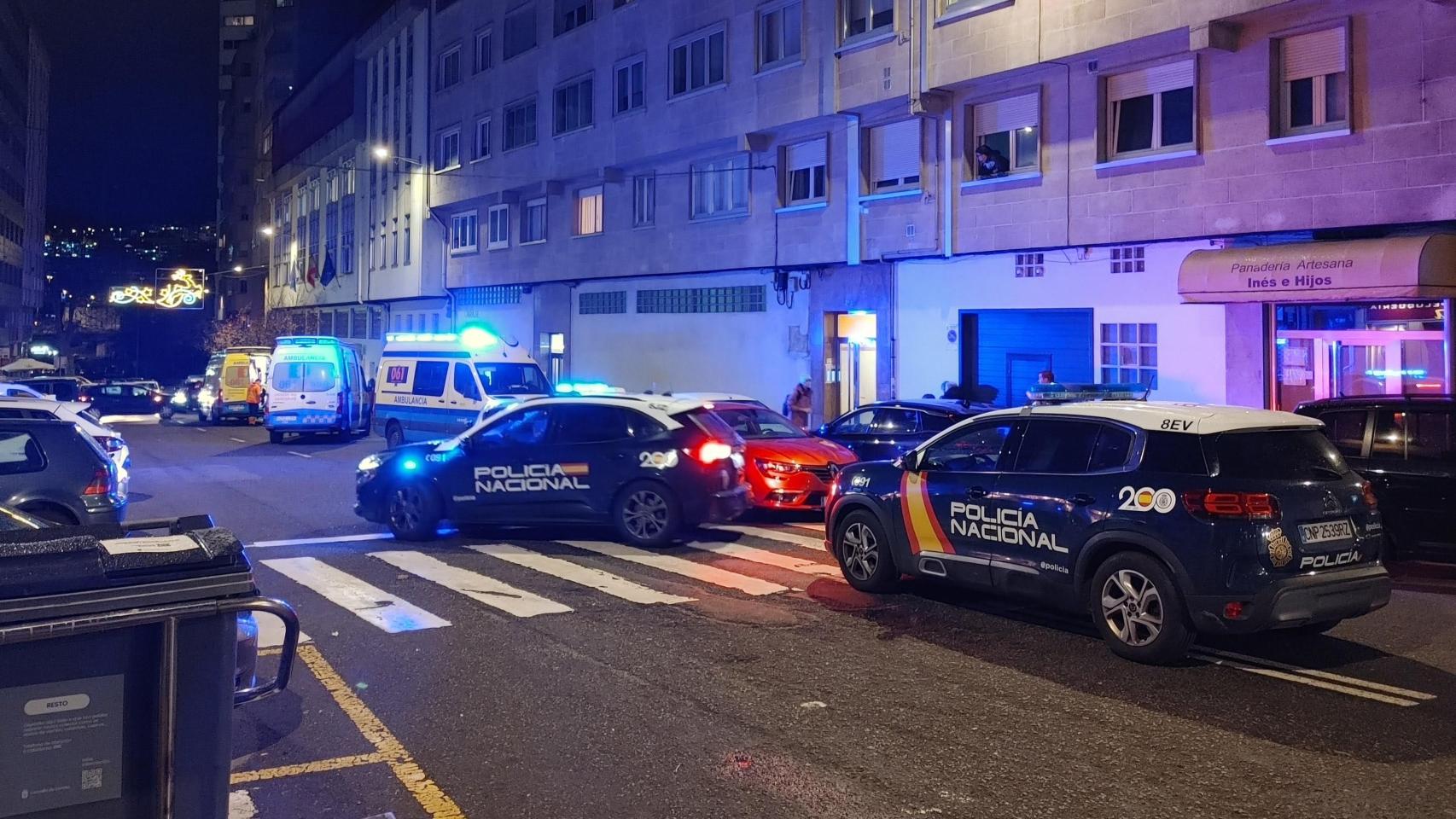 Fallece en A Coruña un hombre de avanzada edad en el interior de un garaje en la avenida de Oza