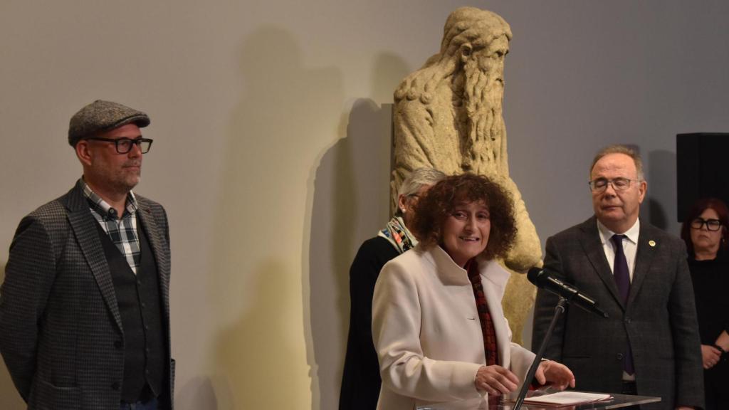 La alcaldesa, Goretti Sanmartín, en su intervención