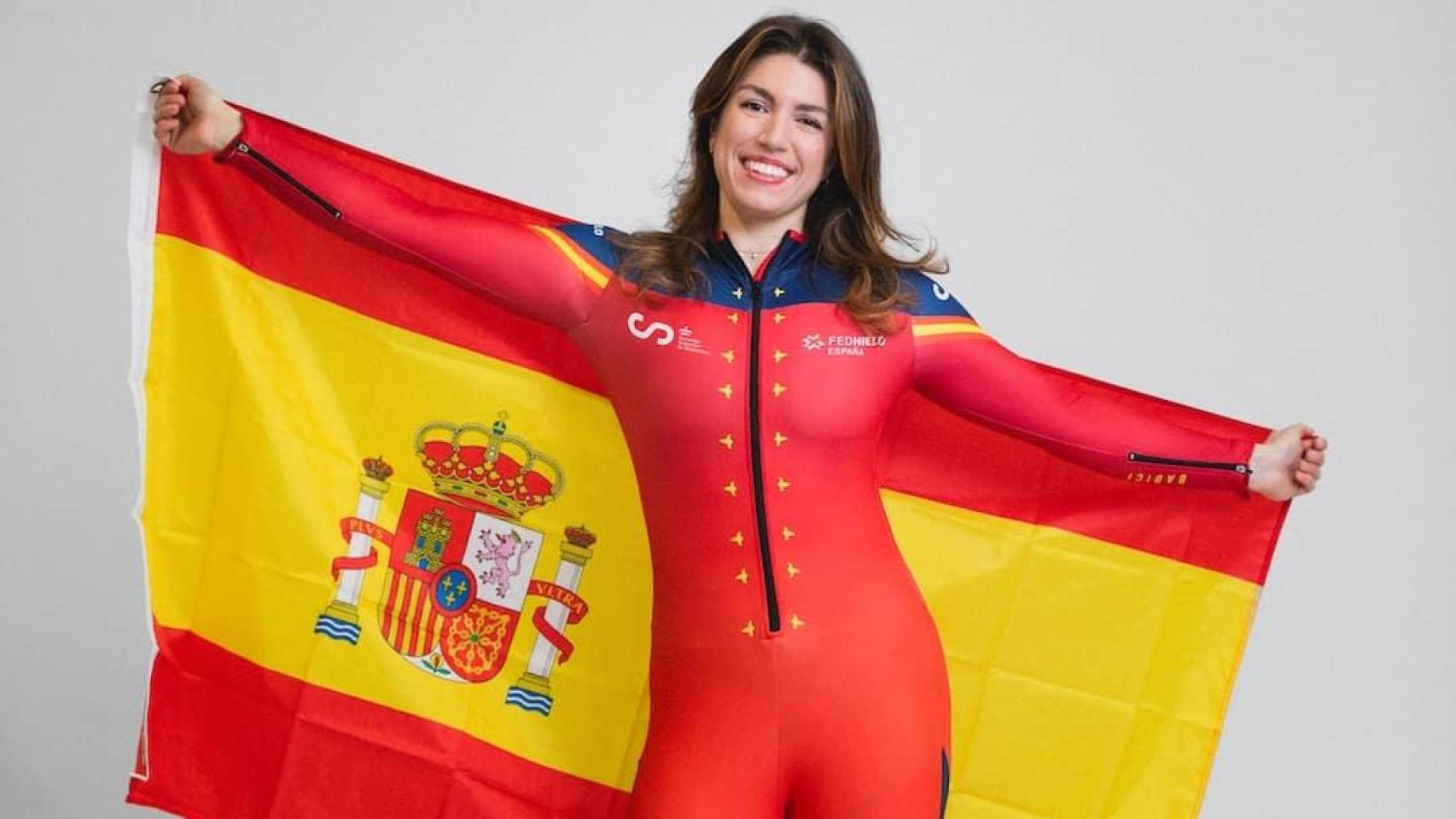Leanna García, atleta de bobsleigh