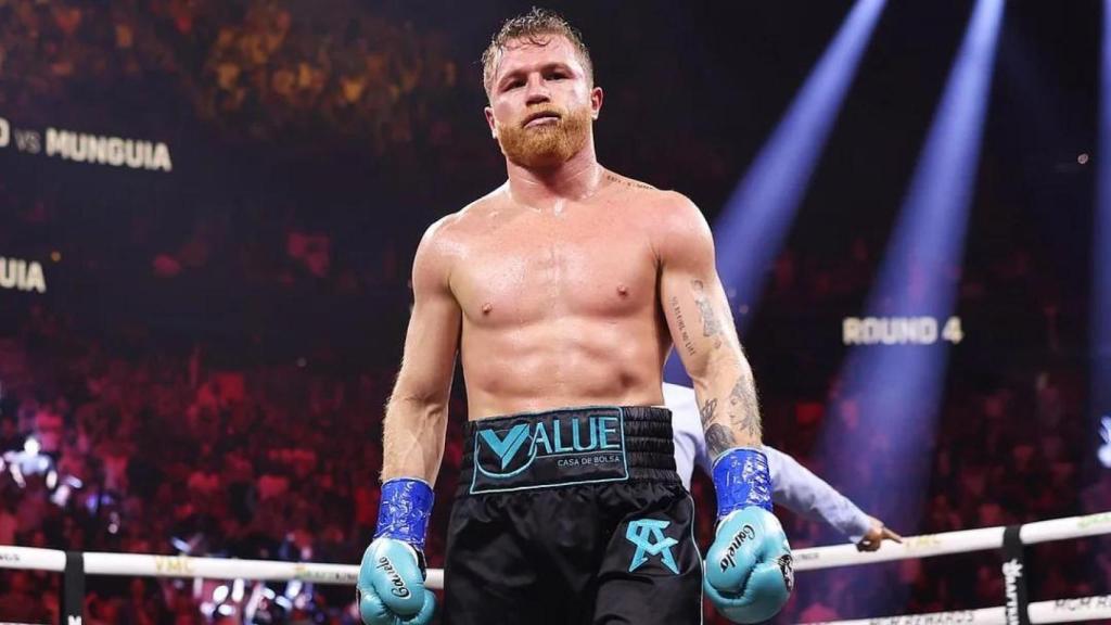 Canelo Álvarez, boxeador.