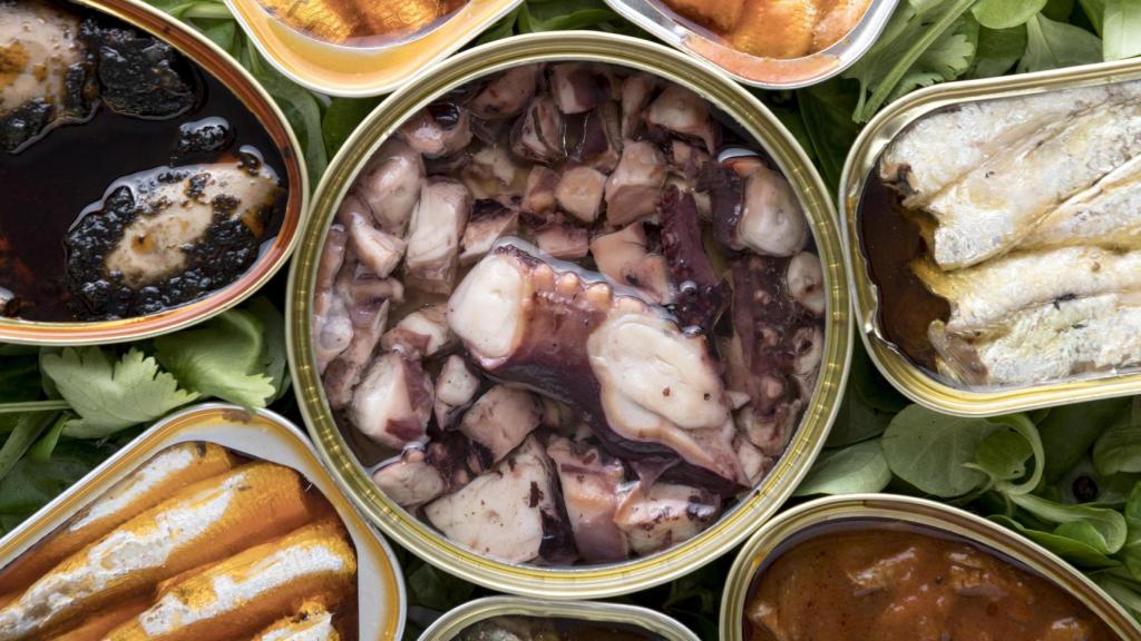 Latas de conserva para confeccionar un menú sin peros.