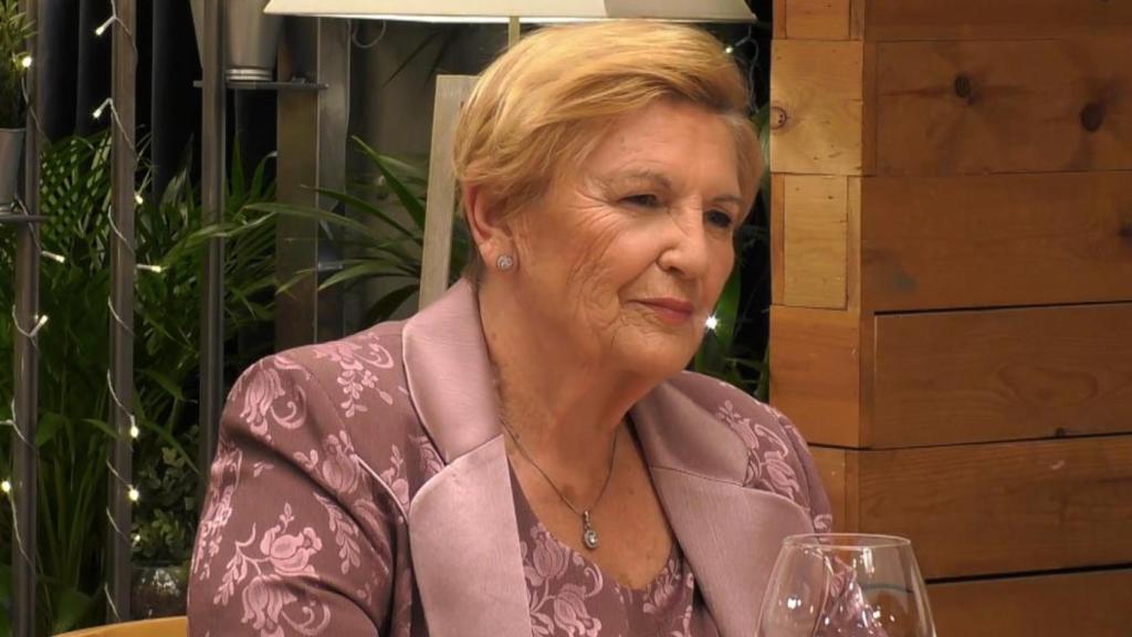 Nieves, malagueña de 76 años en 'First dates'