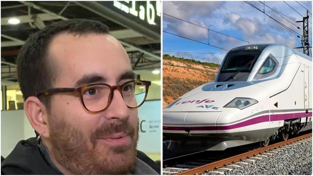 Albert viaja todos los días desde Girona a Barcelona.