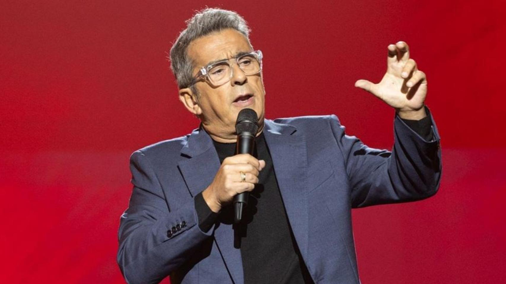 Andreu Buenafuente, durante uno de sus monólogos de 'Futuro Imperfecto'.