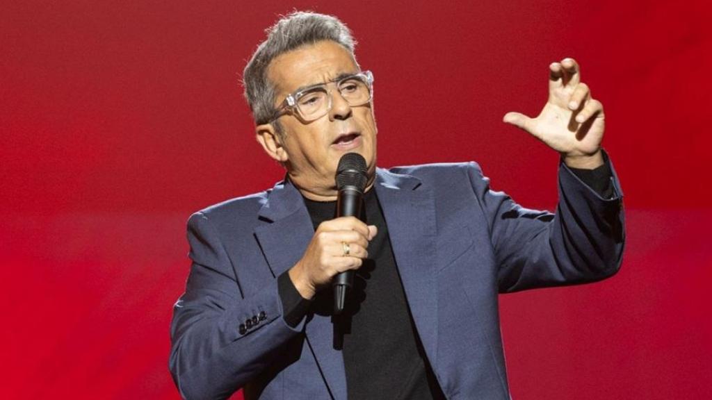 Andreu Buenafuente, durante uno de sus monólogos de 'Futuro Imperfecto'.