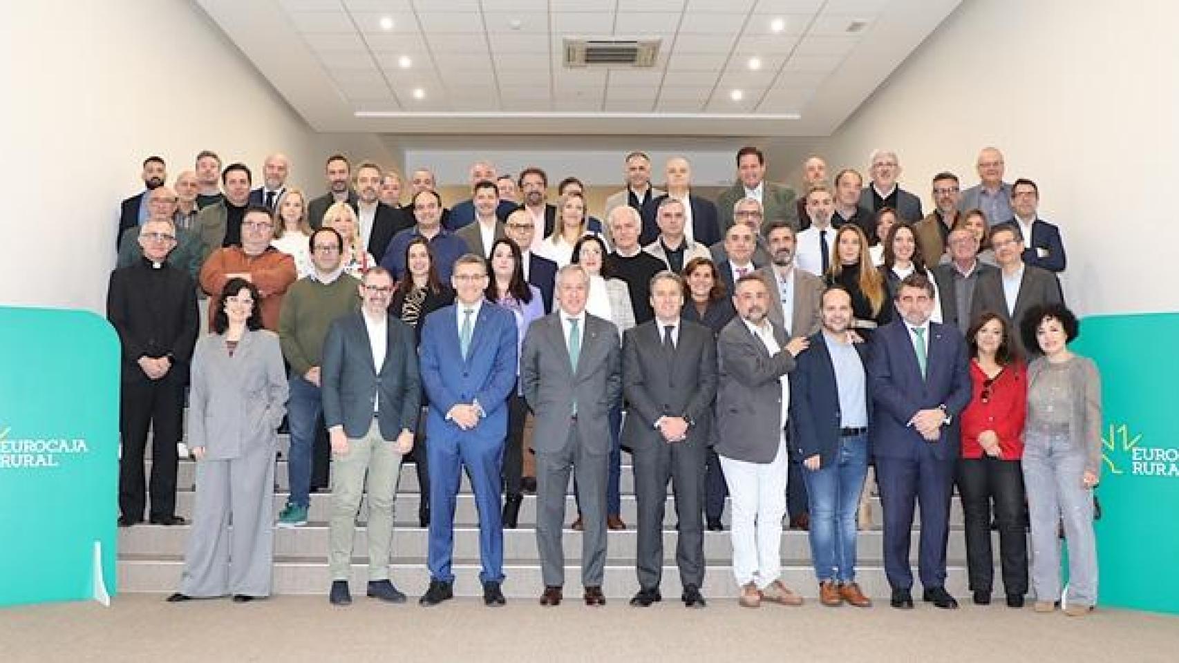 Imagen del encuentro de Eurocaja Rural con los medios de comunicación