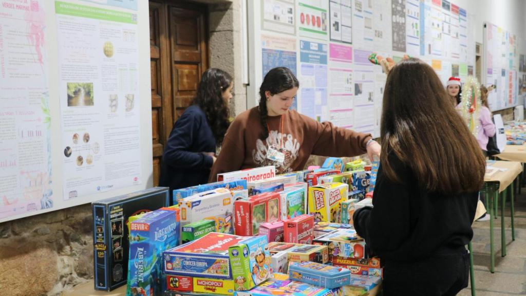 Celebración de la anterior edición del Mercado Solidario de Nadal