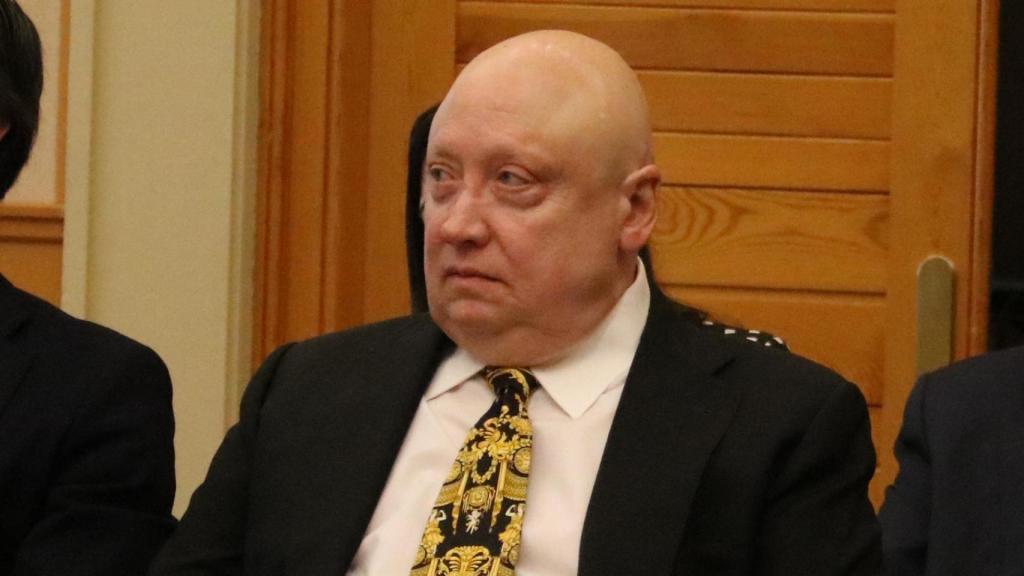 Fernando Samper, en su último acto público