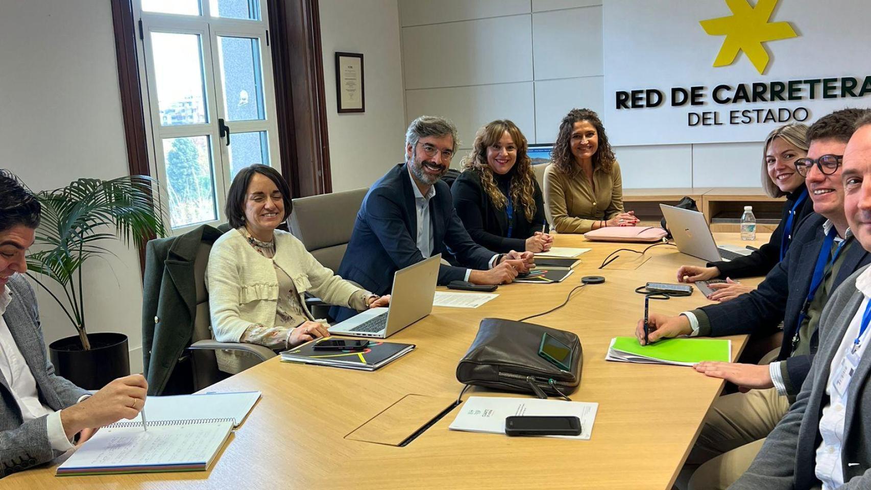 Reunión entre el Ayuntamiento de Cuarte de Huerva y el Ministerio de Transportes sobre la N-330