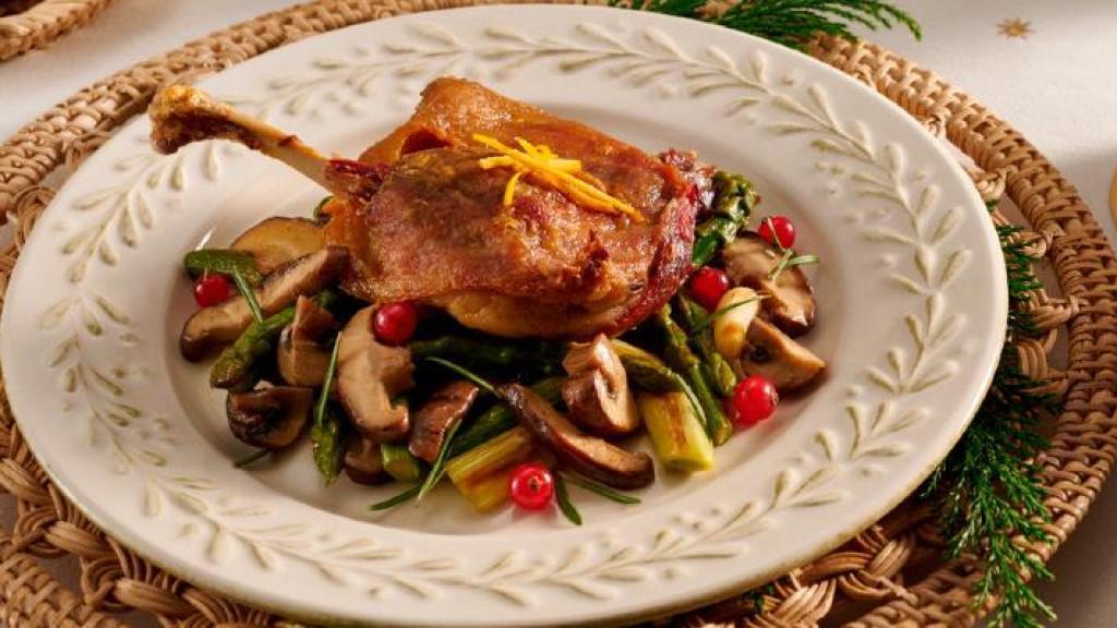 Confit de pato, uno de los platos preparados de El Corte Inglés para Navidad.
