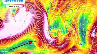 The fronts which will continue to affect the peninsula after the passage of Emilia. Weatherized.