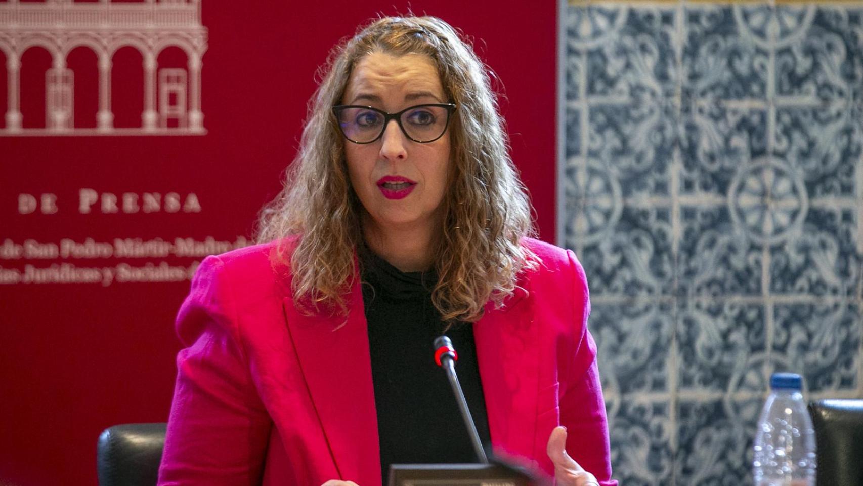 Sara Simón ha reprochado los casos de machismo denunciados en el PSOE.