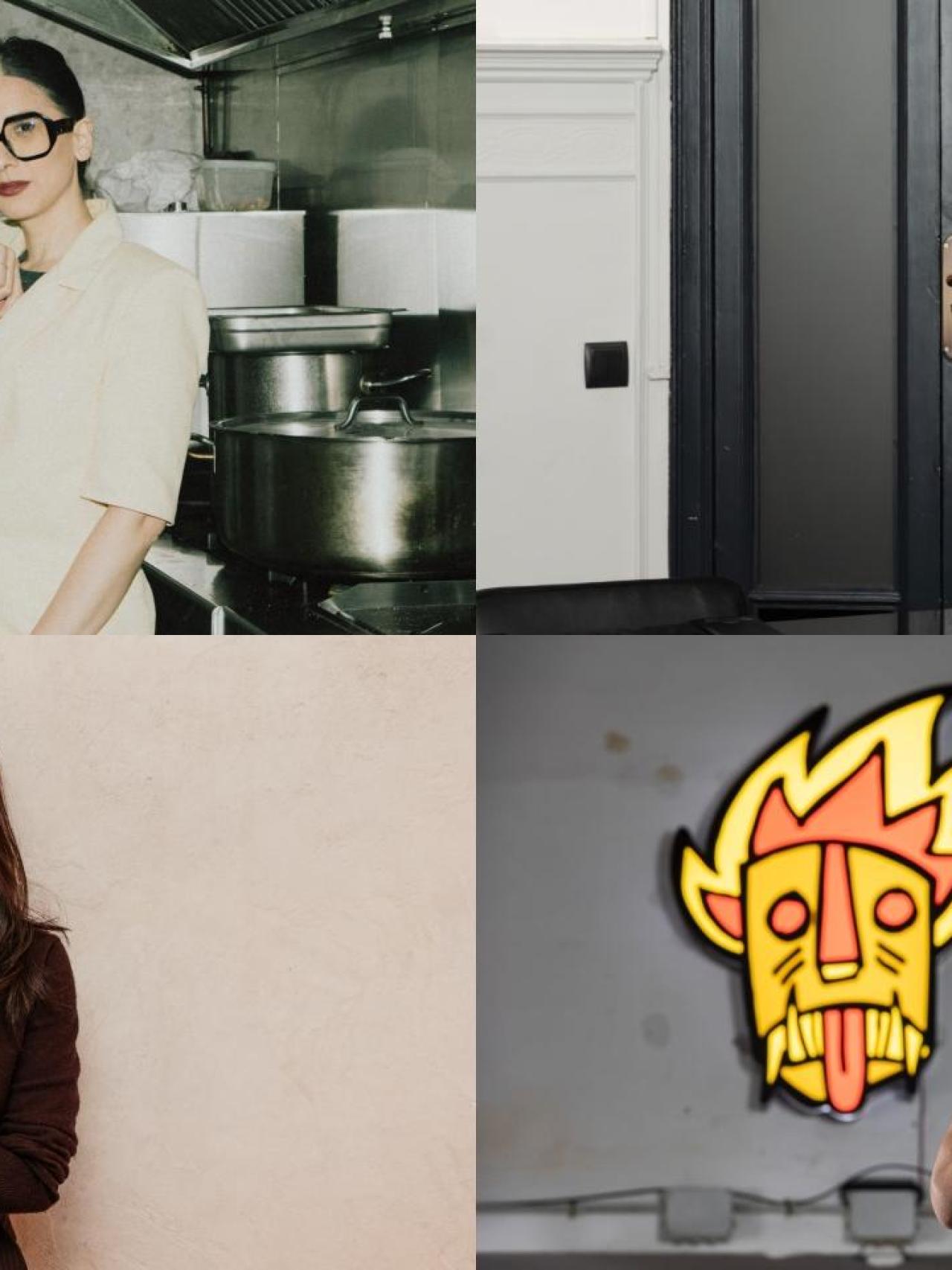 Fundadores de clubs de miembros en orden de aparición: Sergio y Patricia García (Muyummy Social Club), Íñigo Onieva (Vega Members Club), Pilar Oltra (Vinology) y Javier Vázquez (Caníbal Club).