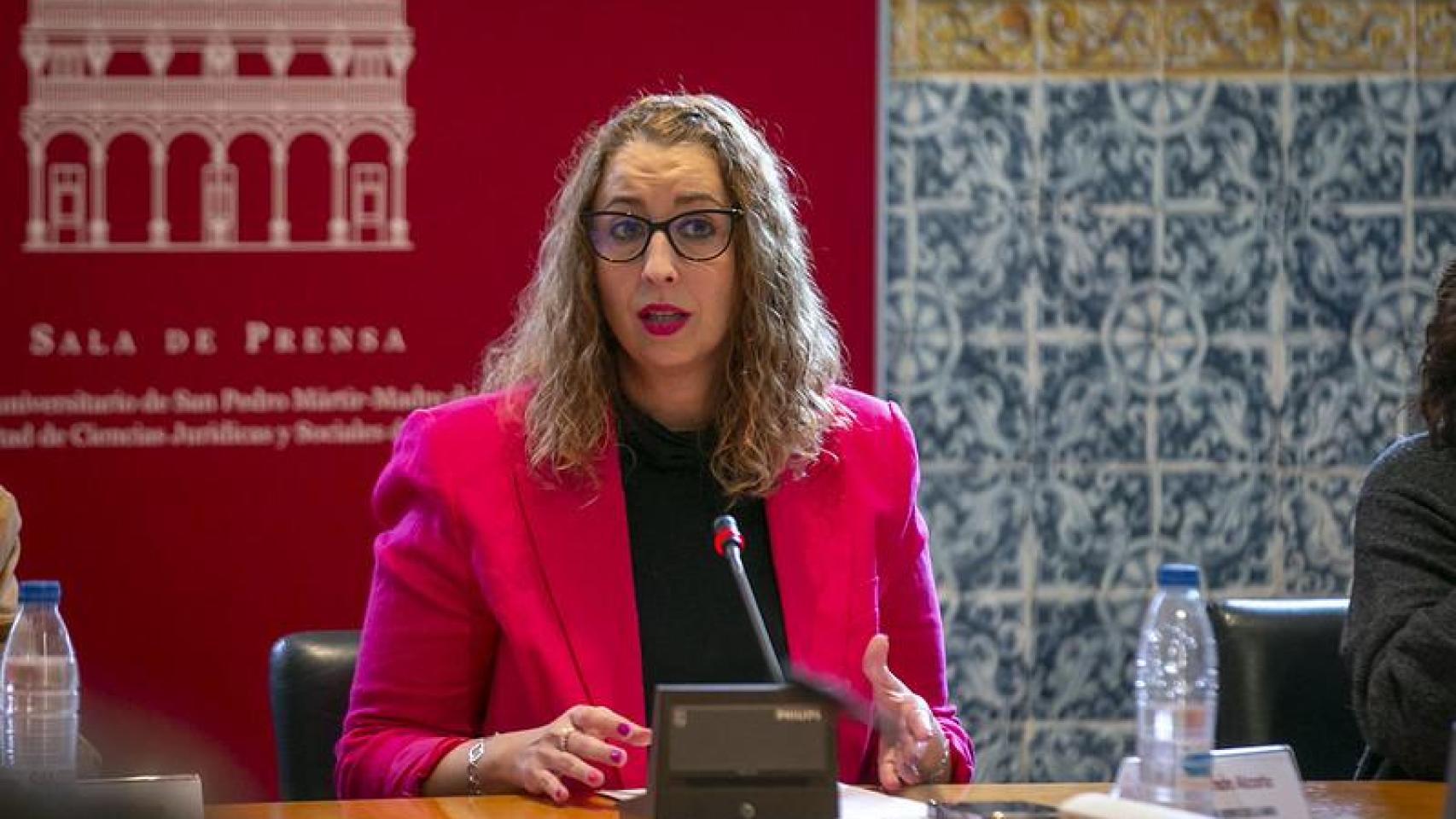 Sara Simón, consejera de Igualdad en el Gobierno de Castilla-La Mancha.