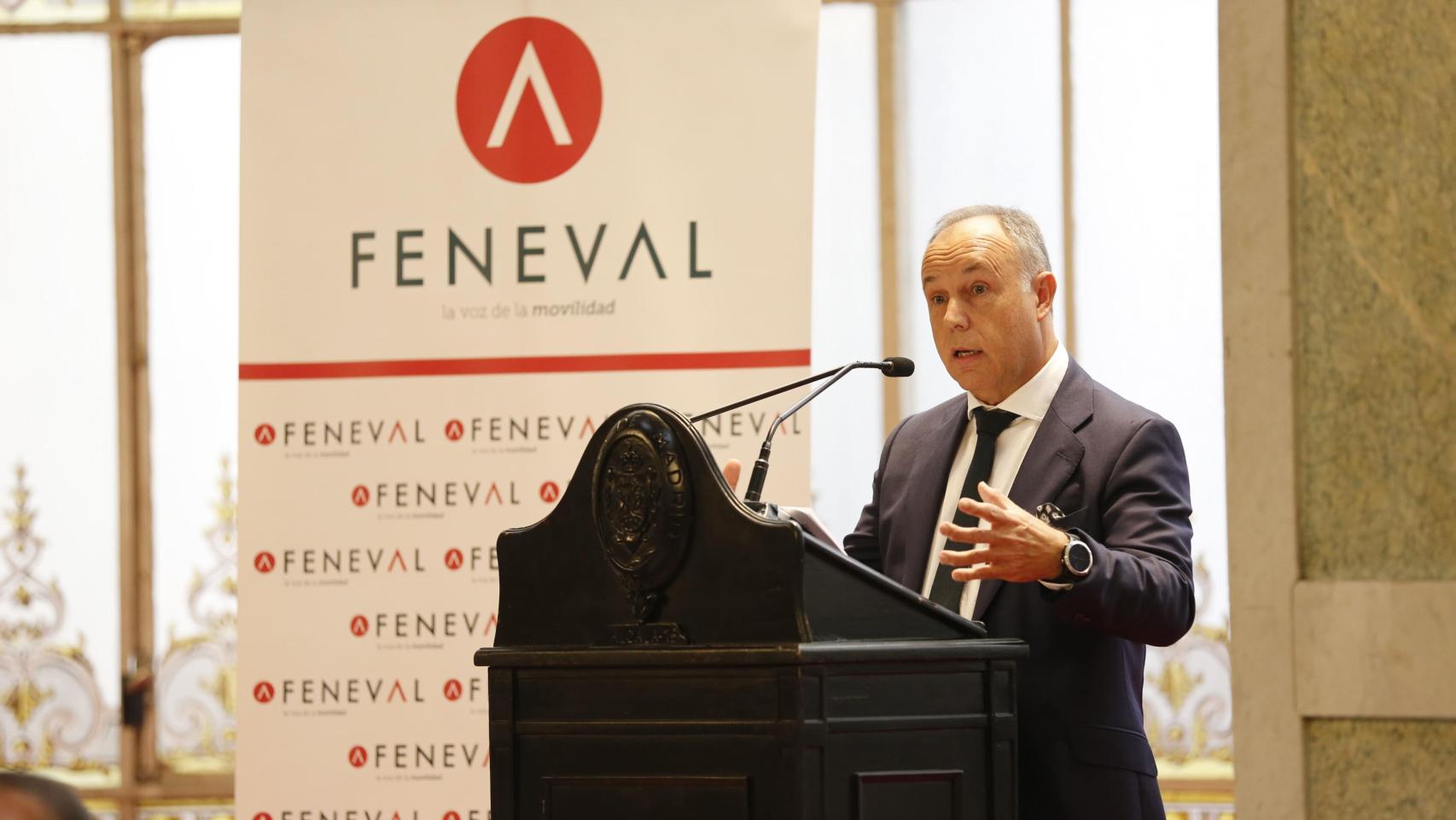 El presidente ejecutivo de Feneval, Juan Luis Barahona.