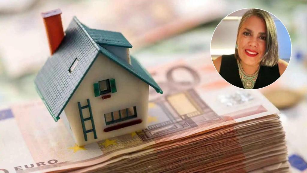 Ahorros para la hipoteca y María, experta en finanzas.