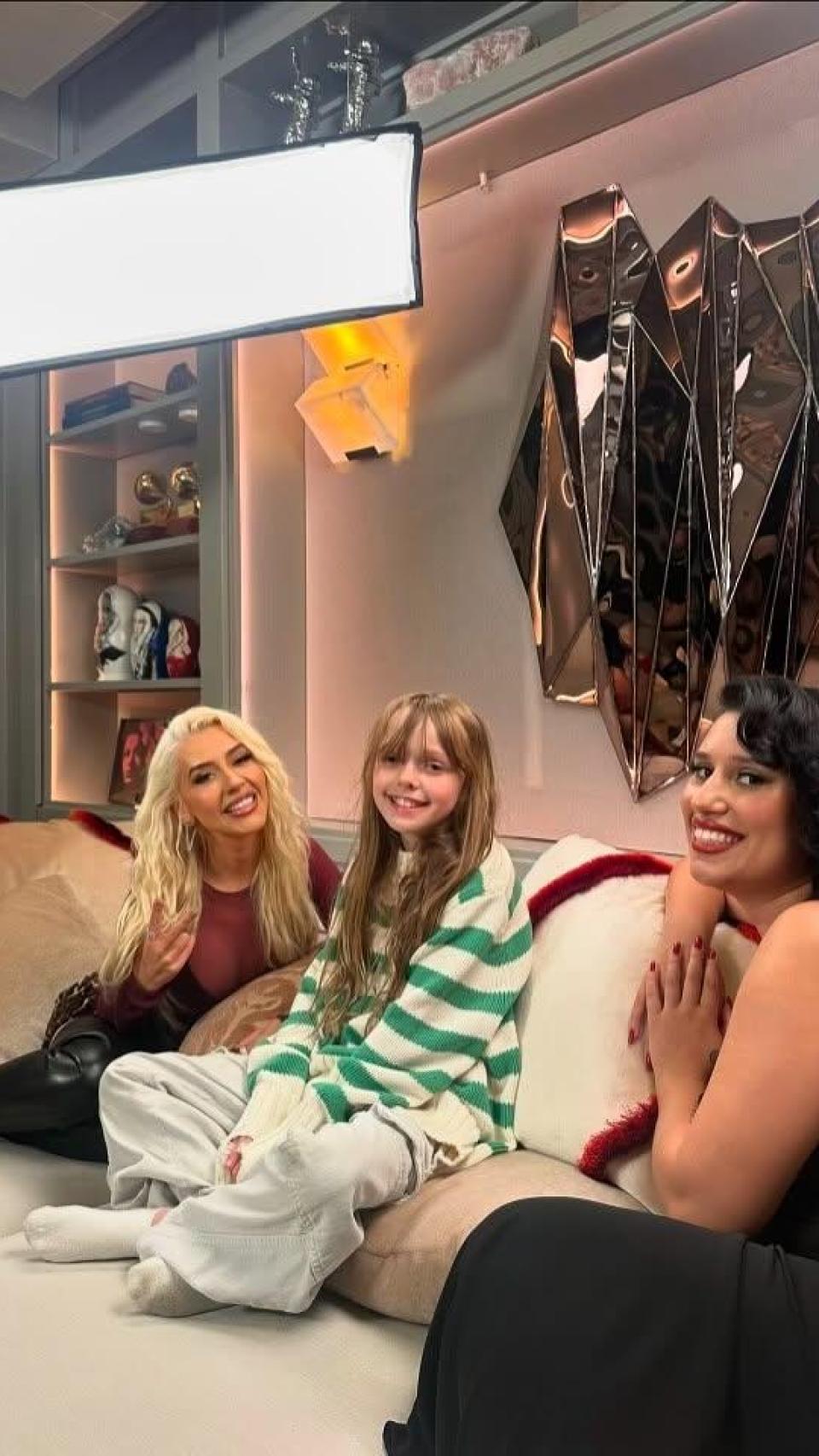 La artista junto a su hija, Summer, en una imagen de sus redes sociales.