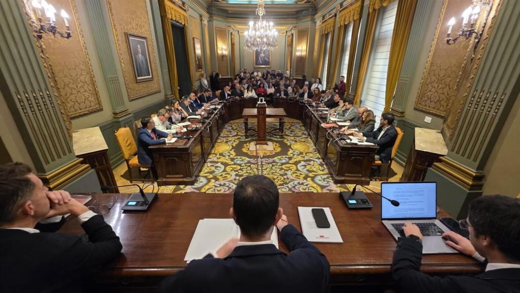 Pleno de la Diputación de Albacete.