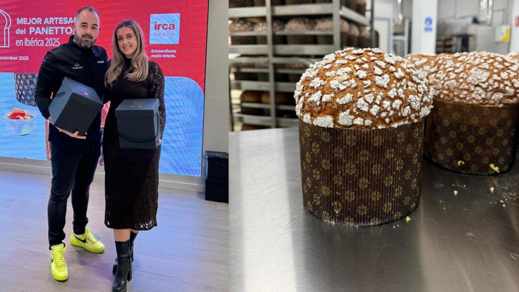 Alberto Navarro, de la Pastelería Cremoso - La Casa del Panettone que se ubica en Moratalla.