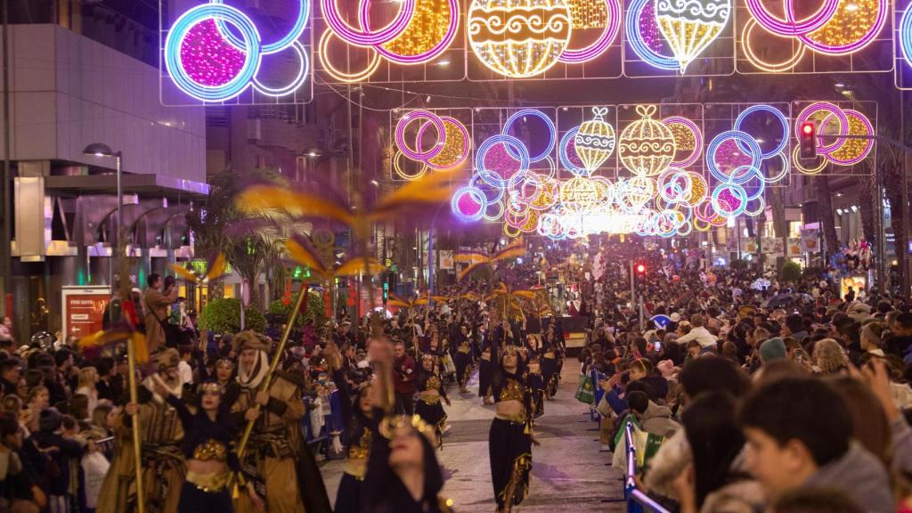 La Cabalgata de Reyes de Alicante de 2025.