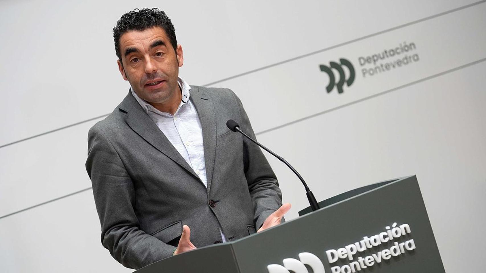 Luis López, presidente de la Deputación de Pontevedra