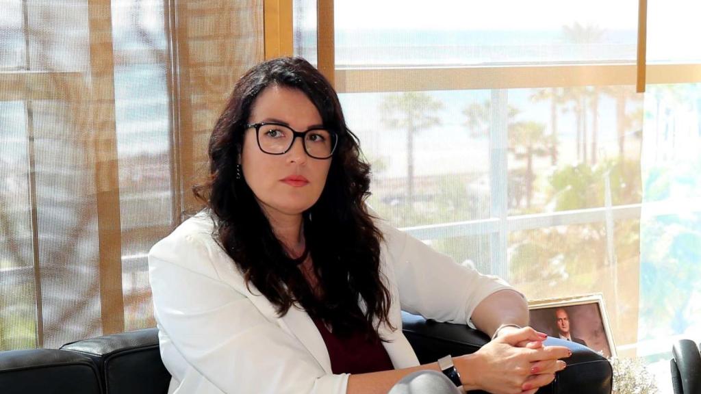 La socialista malagueña Soraya García en una imagen de archivo.