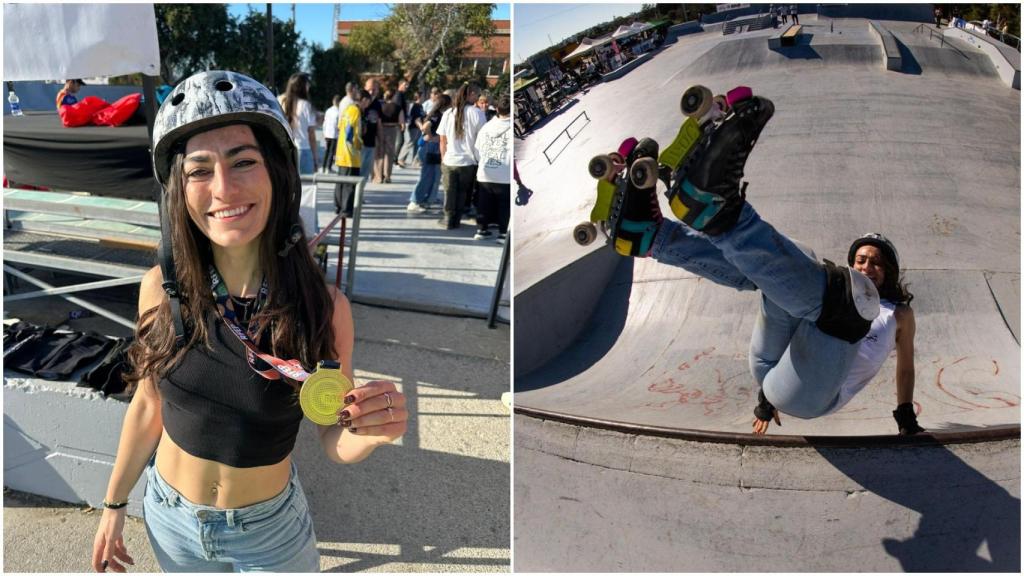 La coruñesa Sara Helena Iglesias, campeona de España de Patinaje Squad Free Style