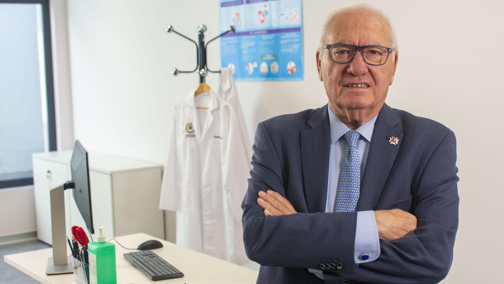 Florentino Pérez, presidente del Consejo General de Enfermería (CGE)