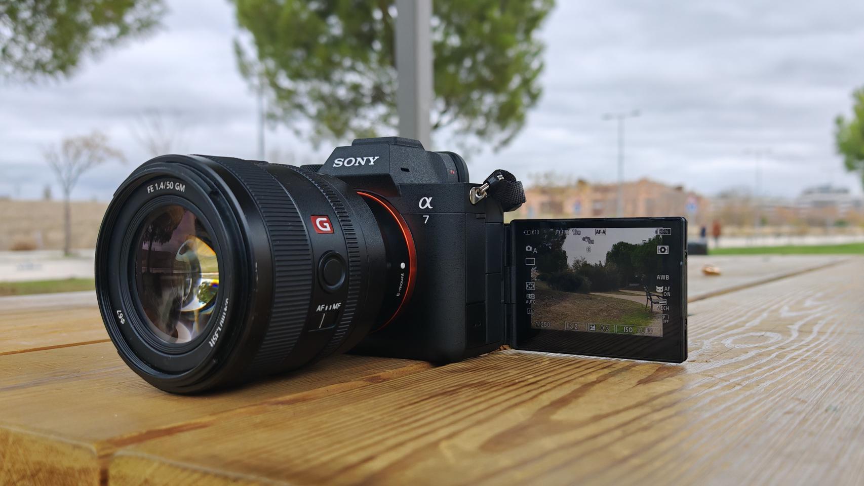 La cámara Sony Alpha 7V.
