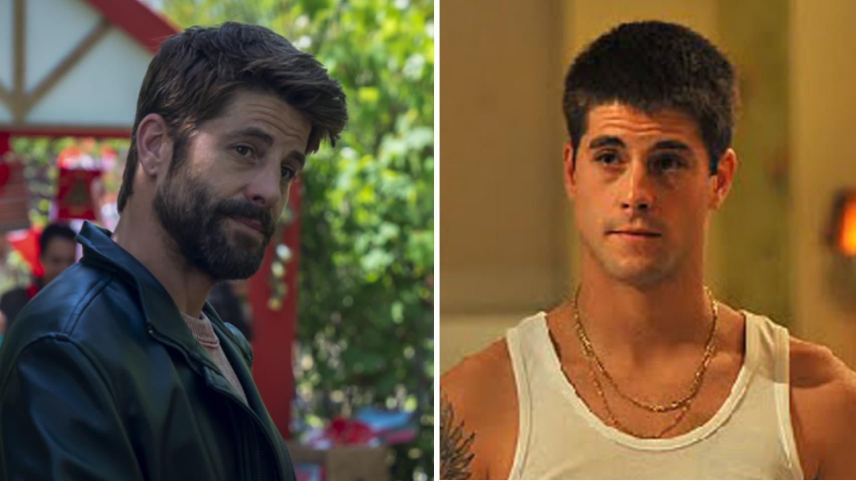 Luis Fernández, en 2025 y en 2010 en 'Los Protegidos', en un montaje de BLUPER.