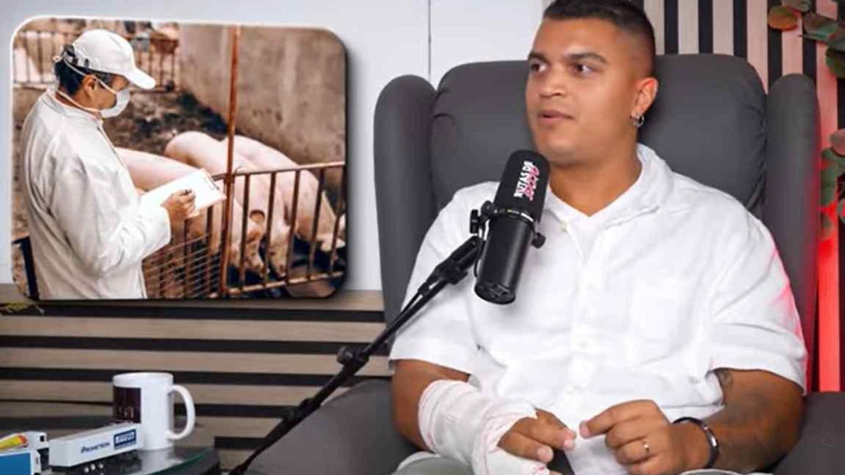 Un camionero de animales vivos explica su día a día: “En cada viaje llevo unos 200 cerdos y la decisión final siempre es del veterinario”