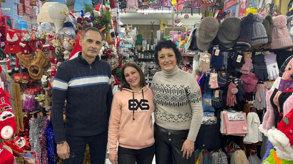 Mariano, Sonia y Yoli.