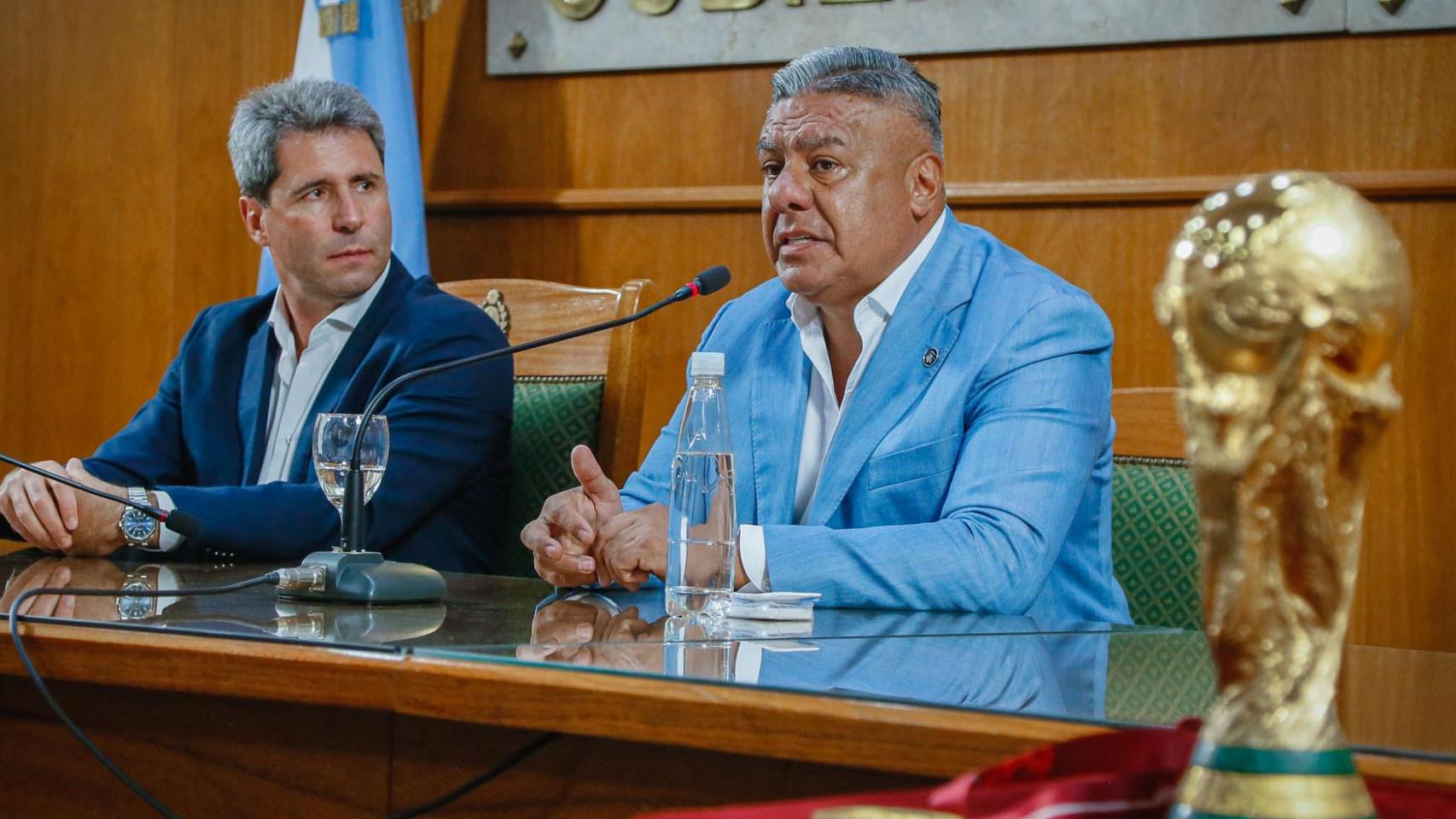 Claudio Fabián Tapia, presidente de la AFA.