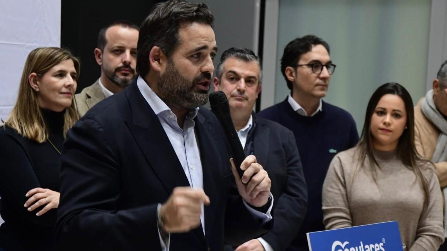 Un momento de la intervención de Paco Núñez.