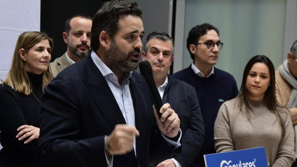 Un momento de la intervención de Paco Núñez.