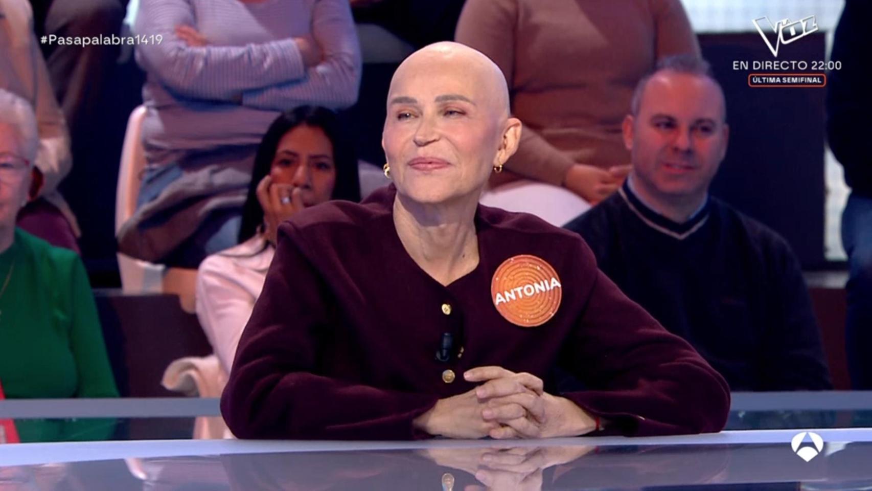 Antonia San Juan en 'Pasapalabra'.