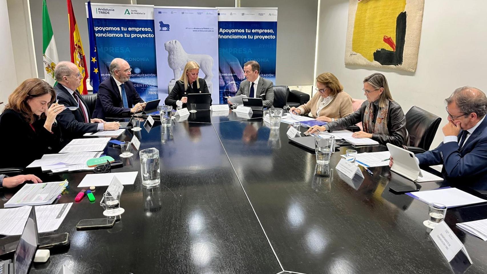 Reunión del jurado regional de los premios Andalucía TRADE.