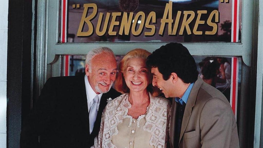 Hector Alterio, Norma Aleandro e Ricardo Darin no filme “Filho da Noiva” (Juan José Campanella, 2001)