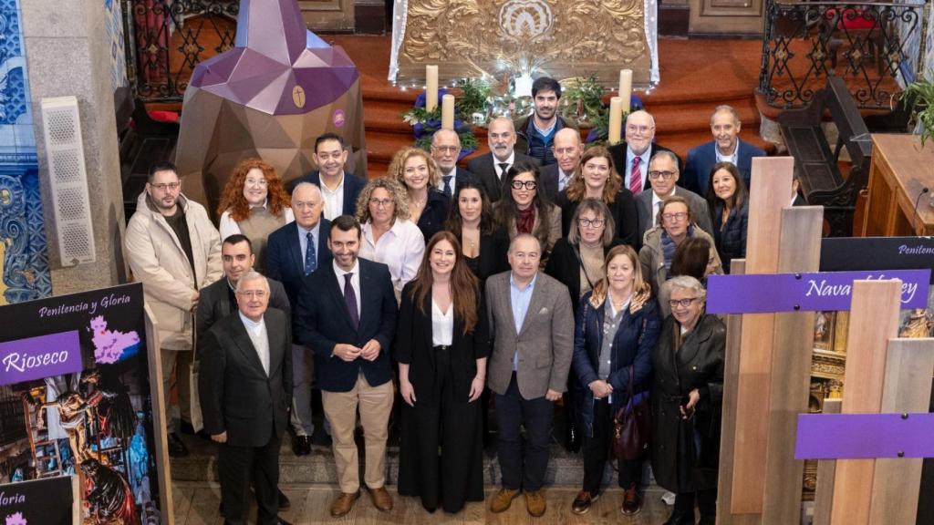 Presentación de la Semana santa de la provincia de Valladolid en Oporto.