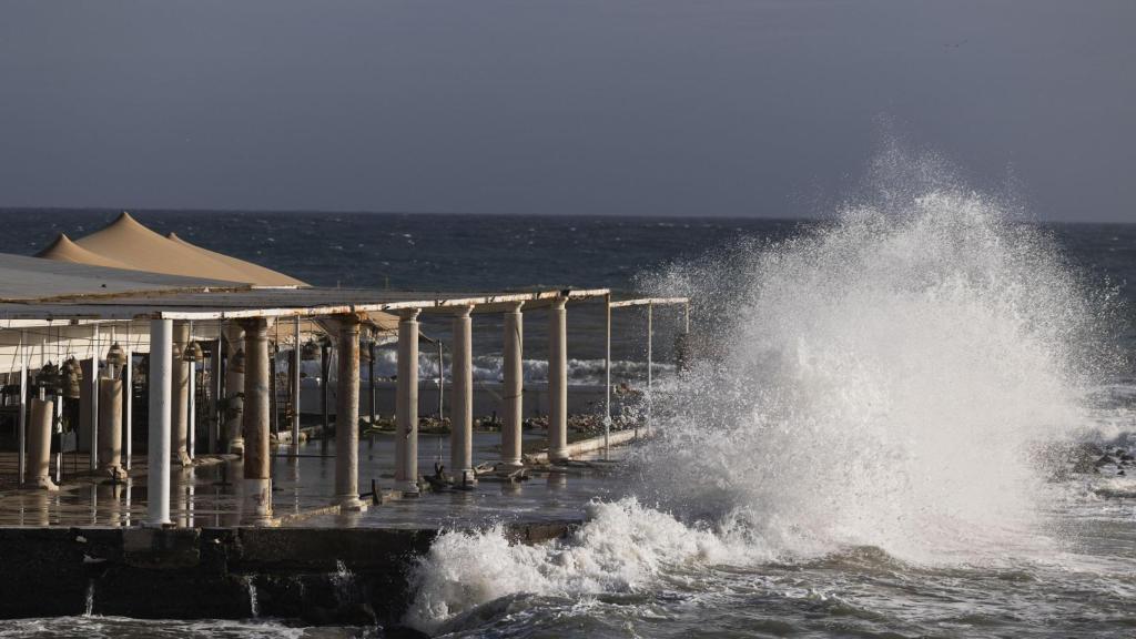 Vistas de los Baños del Carmen en Málaga capital.
