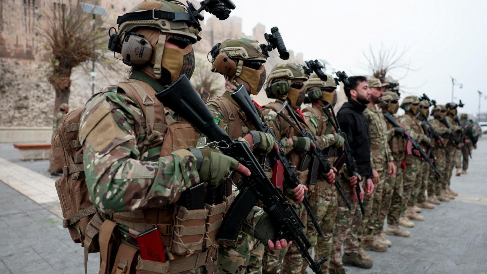 Un militar estadounidense en Siria